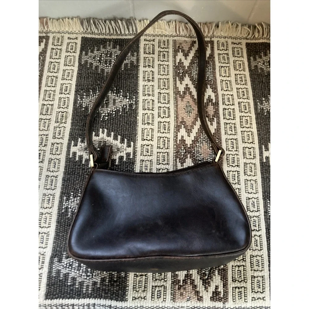 FRANKIE & JOHNNIE LEATHER SHOULDER BAG